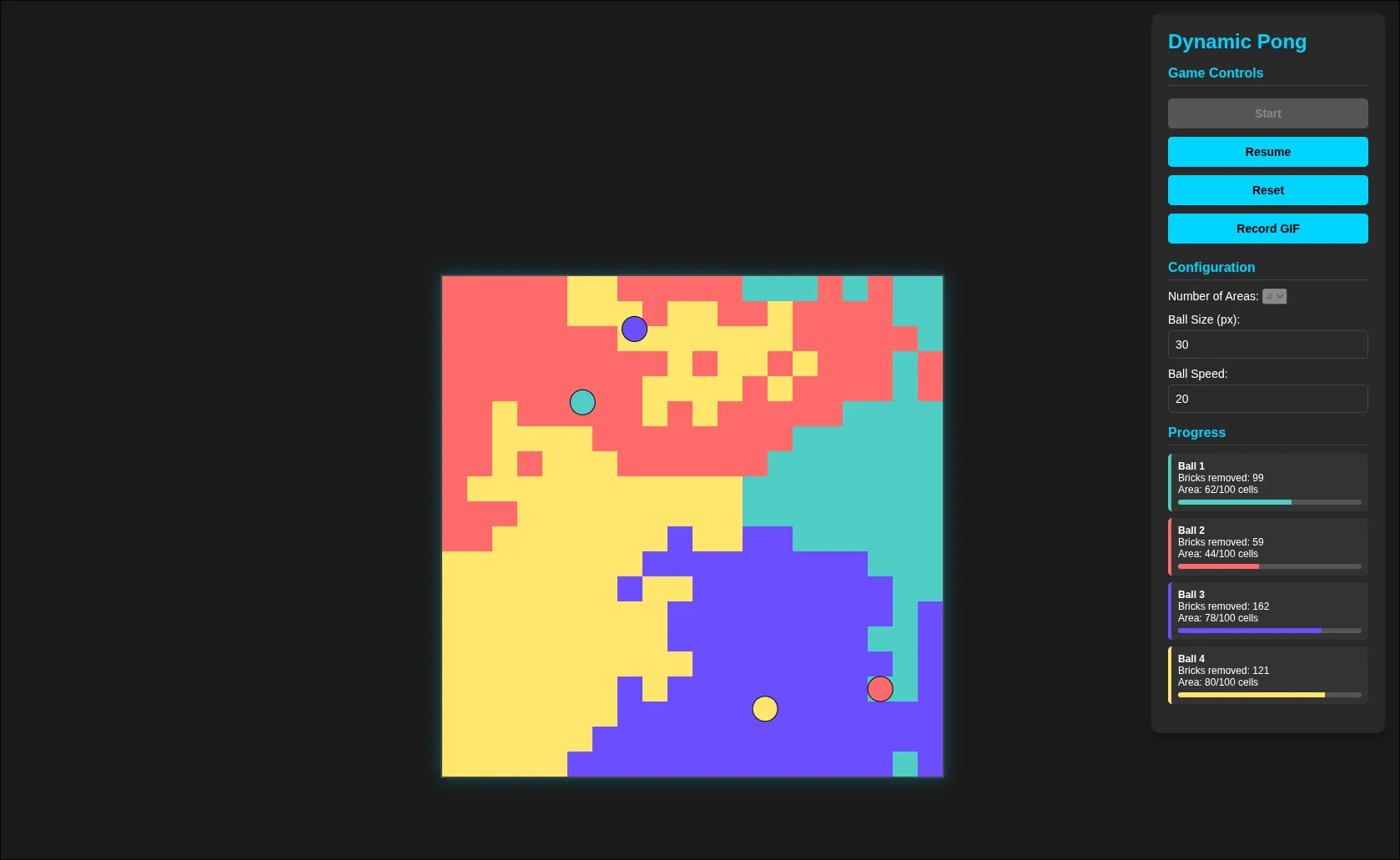 Dynamic Pong