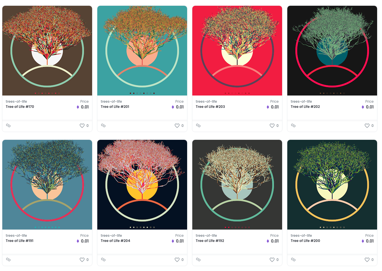 Trees of Life NFT